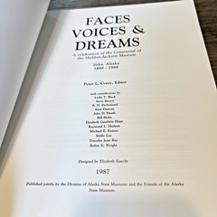 Faces Voices & Dreams (Sheldon Jackson Museum)