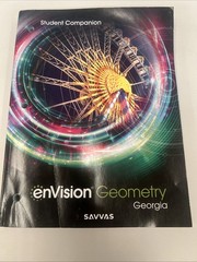 Envision Geometry Savvas Common Core 2024 Student Companion