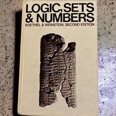 Logic Sets & Numbers Roethel & Weinstein 2nd Edition 1976 Wadsworth