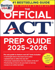 The Official ACT Prep Guide 2025 – 2026: Book + Online Course