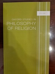 Set Of 3 (Vol 1 – 3) Oxford Studies In The Philosophy Of Religion