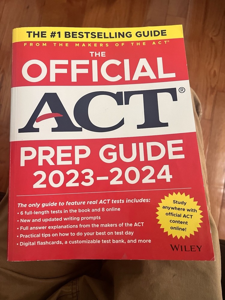 The Official ACT Prep Guide 2023-2024. Wiley.