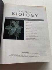 Campbell Biology (9th Edition) – Hardcover By Reece, Jane B
