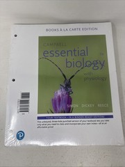 Campbell Essential Biology with physiology 6e loose leaf three hole binder NEW