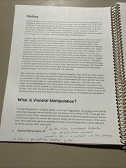 Visceral Manipulation IA Study Guide 1998 Revised Frank Lowen MT Upledger