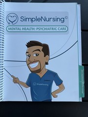 Simple Nursing Study Guide Volumes 1 and 2 Collection Good Used Spiral Bound