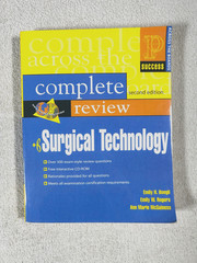 Prentice Hall’s Complete Review of Surgical Technology second edition w/ CD-ROM