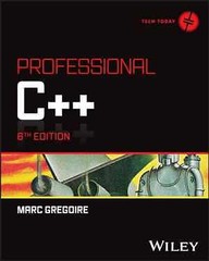 Professional C++ (Tech Today) – Paperback, by Gregoire Marc – Good