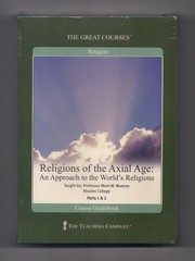 RELIGIONS OF THE AXIAL AGE: THE WORLD’S RELIGIONS 4-DVD set + Book SEALED