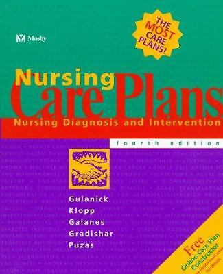 Nursing Care Plans: Nursing Diagnosis and Intervention