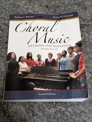 Choral Music Methods and Materials Softcover Second Edition Brinson Demorest