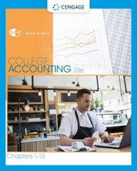 College Accounting, Chapters 1-15 (New in Accounting from Hein – ACCEPTABLE