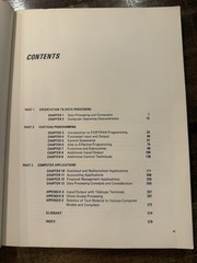 Computers, Fortran IV, & Data Processing Applications John Keros WATFOR WATFIV
