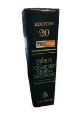 Taber’s Cyclopedic Medical Dictionary By F.A. Davis Company (20th Edition)