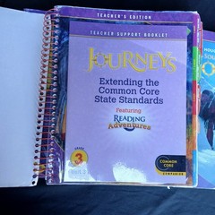 HMH Journeys Common Core Complete Set of 6 Vol Teachers Edition Grade 3 SC