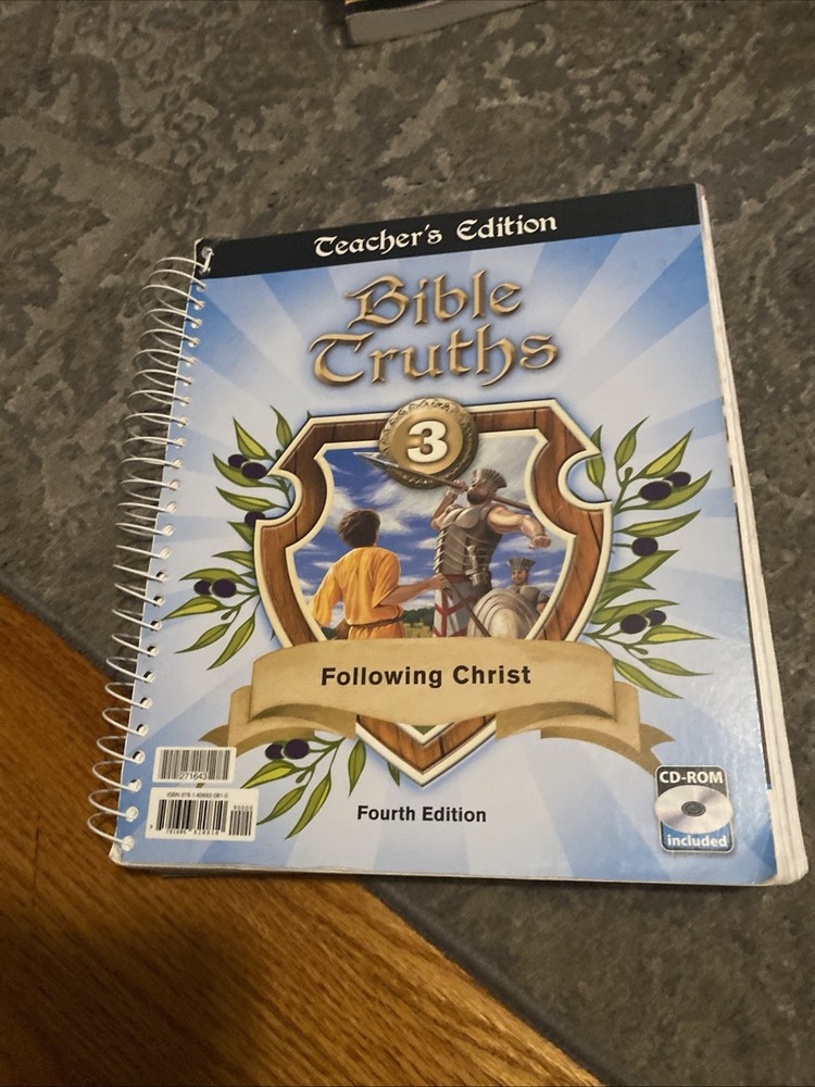 BJU Press Bible Truths 3, Fourth Edition, Teacher’s Edition (2012)