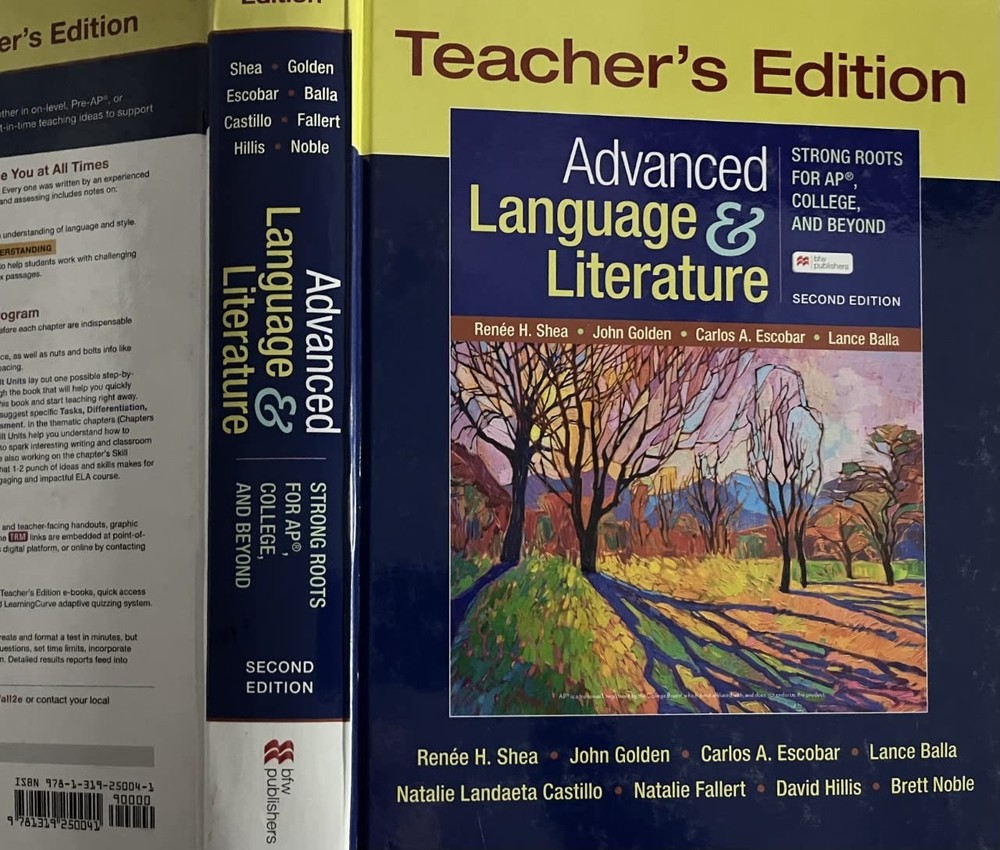 Teacher’s Edition Advanced Language and Literature 2nd Edition [Textbook Binding
