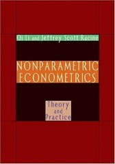 Nonparametric Econometrics: Theory and Practice [Hardcover] Li, Qi and Racine, J
