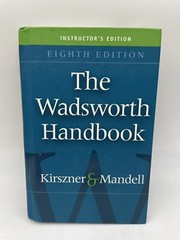 The Wadsworth Handbook Eighth Edition (Instructor’s Edition) – 2008