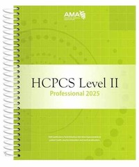 HCPCS 2025 Level II – Spiral-bound, by American Medical Association – Very Good