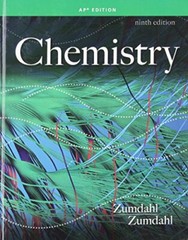 Chemistry (AP Edition), Zumdahl, Susan A