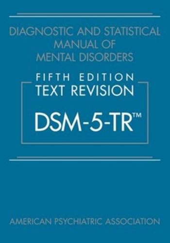 DSM 5-TR Almost New Softcover Print