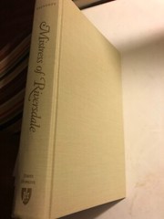 SIGNED! Mistress of Riversdale : Plantation Letters 1795-1821, Rosalie S Calvert