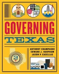 Governing Texas (Third Edition) – Paperback By Champagne, Anthony – GOOD