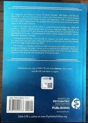 Diagnostic and Statistical Manual of Mental Disorders Text Revision Dsm 5 TR 5th