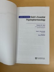 Case Studies Stahl’s Essential Psychopharmacology Stephen M Stahl. Science. Medi