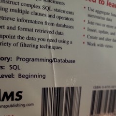 Teach Yourself Ser.: Sams Teach Yourself SQL in 10 Minutes by Ben Forta…
