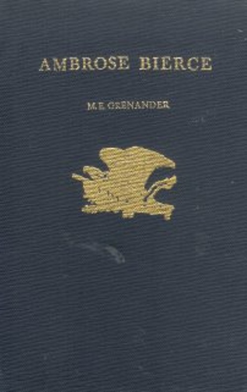 Ambrose Bierce Library Binding M. E. Grenander