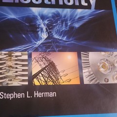 Electricity by Stephen L. Herman Cengage Hardcover Technology & Engineering Book