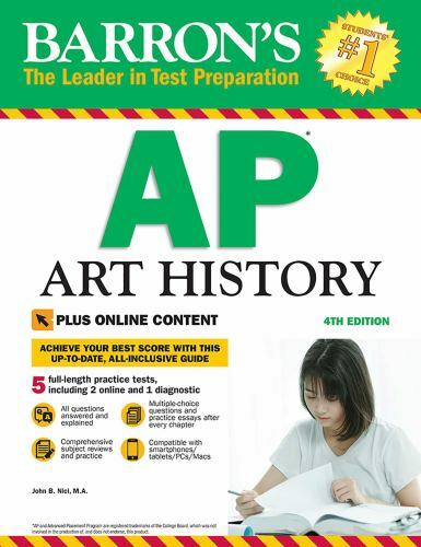 AP Art History with Online Tests; Barron’s AP- paperback, 9781438011035, Nici MA