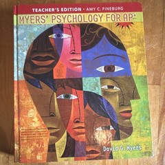 Myers’ Psychology for AP Teacher’s Edition Hardcover Amy C. Fineburg Myers