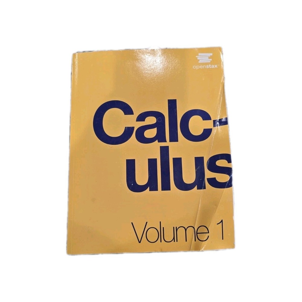 Calculus Volume 1 by OpenStax (Official Print Version), paperback Gilbert, Jed