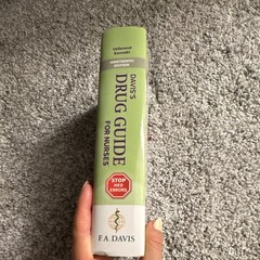 Davis’s Drug Guide for Nurses Nineteenth Edition Textbook F.A. Davis Nursing