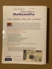 Teaching Secondary Mathematics : Techniques and Enrichment Units by Alfred S….
