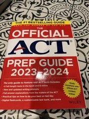 Official ACT Prep Guide 2023-2024 : Book + 8 Practice Tests + 400 Digital…