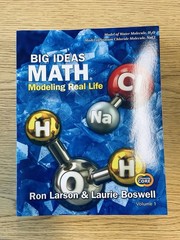 Big Ideas Math Workbook – Grade 5 Volume 1 Student Edition (Name Inside Cover)