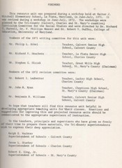Revolution Curriculum Guide HS Grades Calvert Charles St Mary’s County Maryland