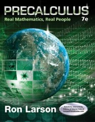 Precalculus: Real Mathematics, Real People by Larson, Ron