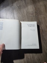 FUNDAMENTALS OF FLUID FILM LUBRICATION (MCGRAW-HILL By Bernard J. Hamrock *VG+*