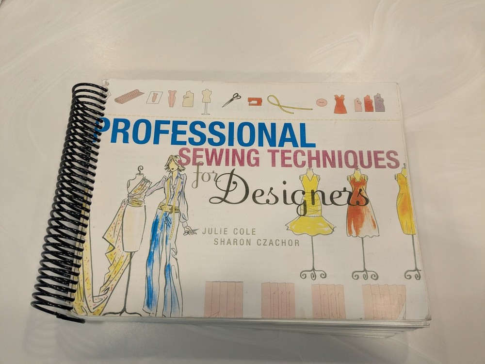 Professional Sewing Techniques for Designers Spiral Bound Julie Cole Read Desc