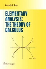 Elementary Analysis: The Theory of Calculus – Hardcover – ACCEPTABLE