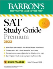 SAT Study Guide Premium, 2023-2024: 7 Practice Tests Comprehensive Revi – GOOD