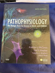 Pathophysiology Biologic Basis Disease 6th Ed McCance Hardcover 2002 Mosby