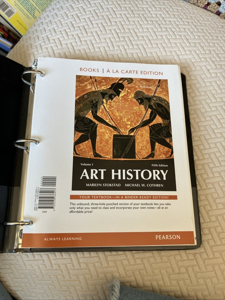Art History, Vol 1 Books a la Carte (5th Edition) by Marilyn Stokstad Loose Leaf