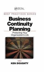 Business Continuity Planning (Best – Hardcover, by Doughty Ken – Very Good