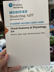 Modified Mastering A&P Pearson eText Access Card Visual Anatomy & Physiology 3rd